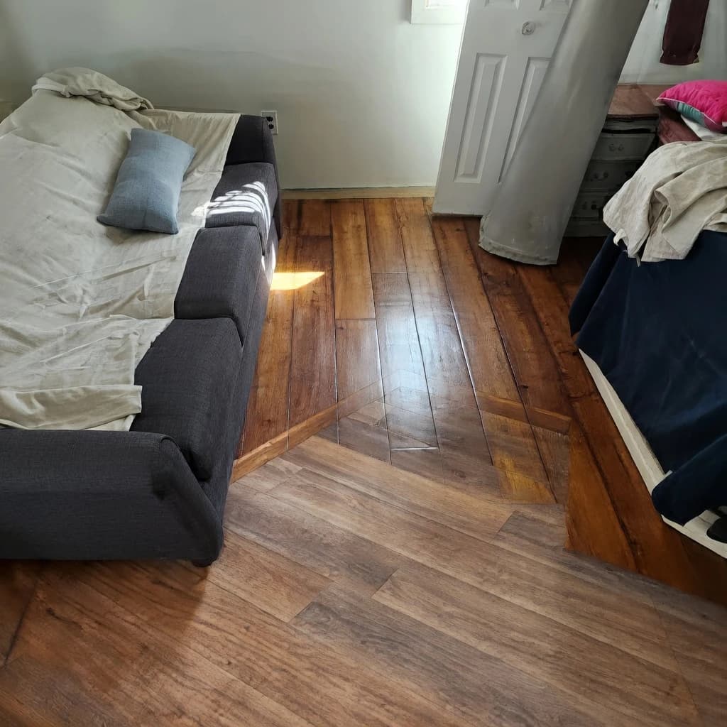 Engineered hardwood flooring suited to humid South Jersey summer conditions